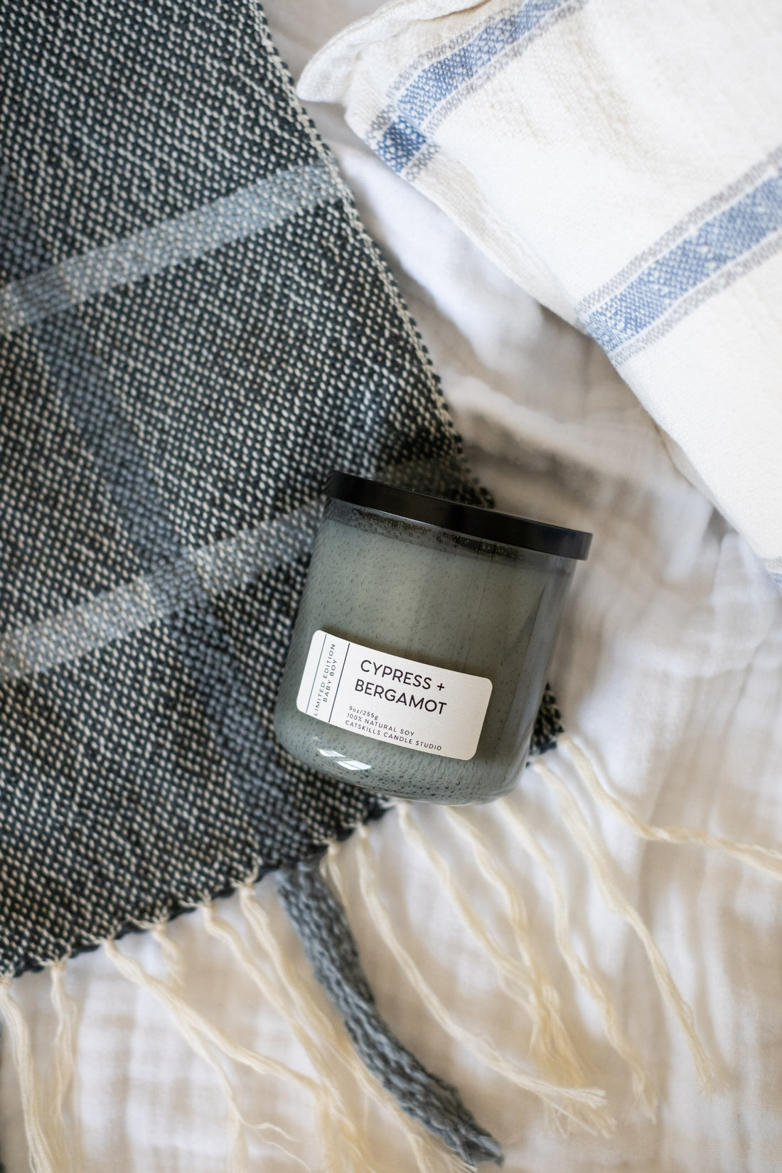 Cypress + Bergamot - Limited Edition Baby Boy Candle
