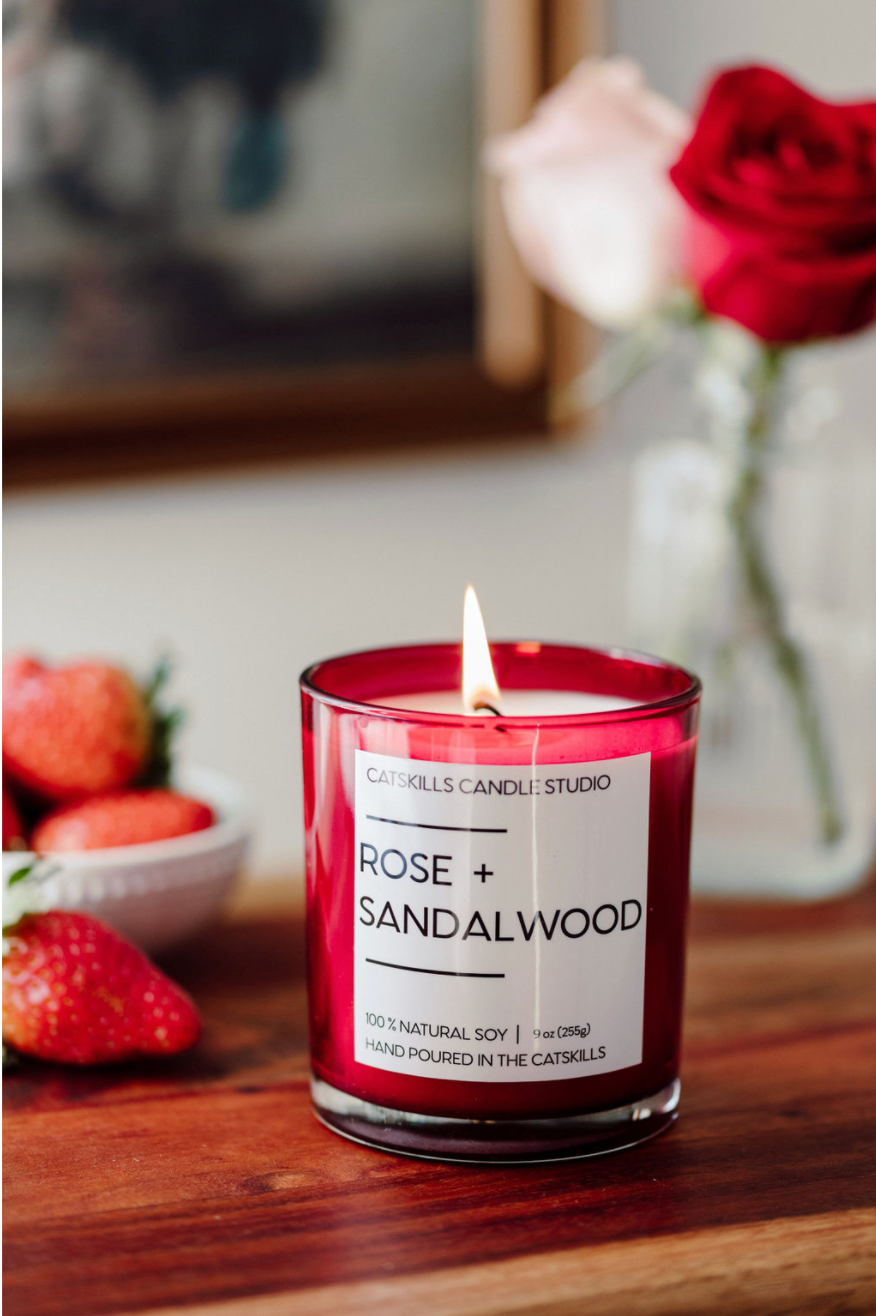 Rose + Sandalwood - Special Edition Valentines Day Red Jar