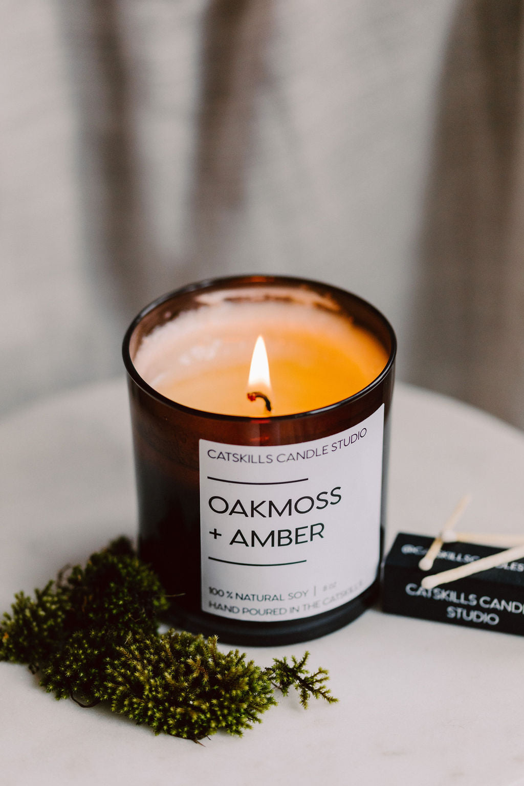 Oakmoss + Amber