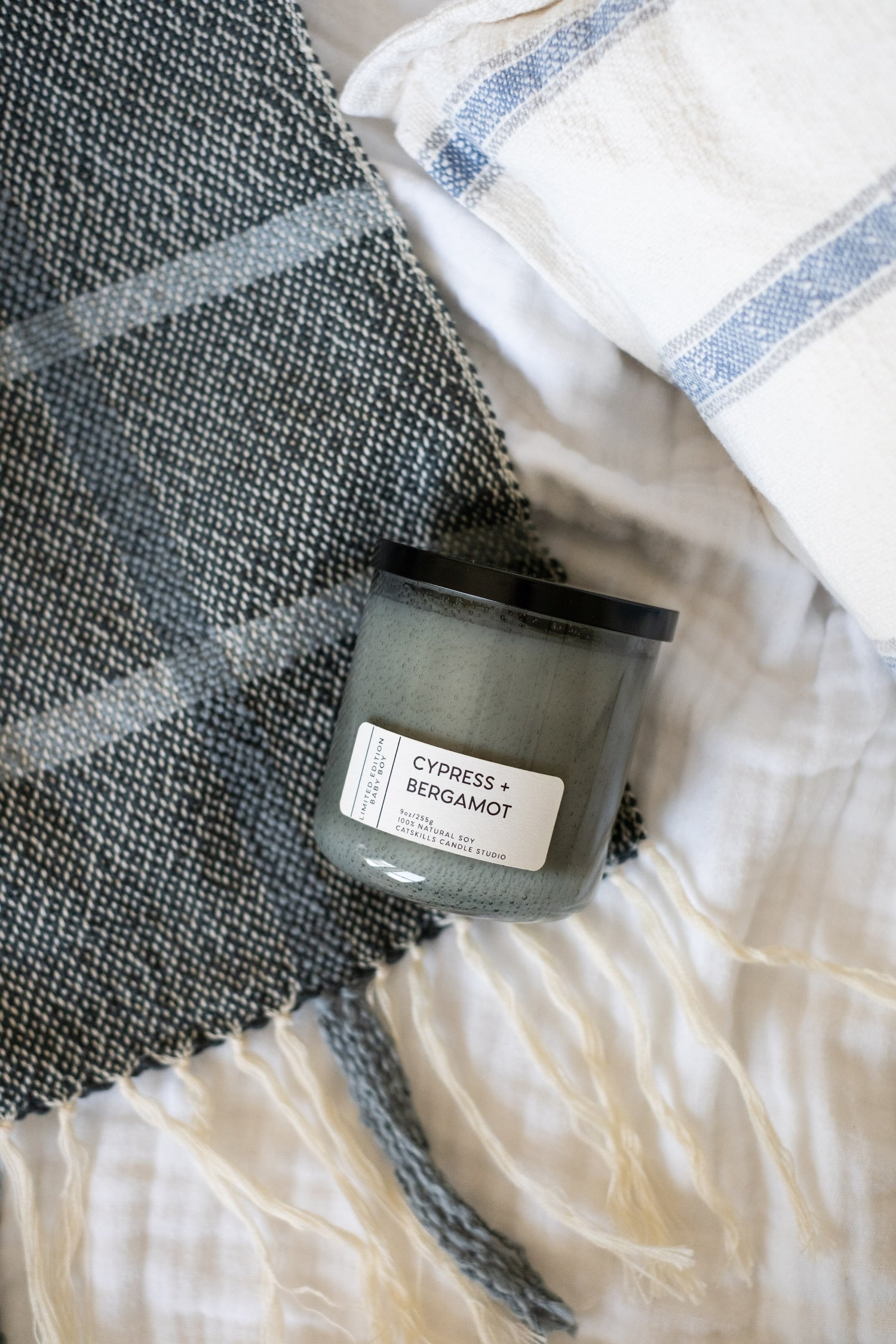 Cypress + Bergamot - Limited Edition Baby Boy Candle