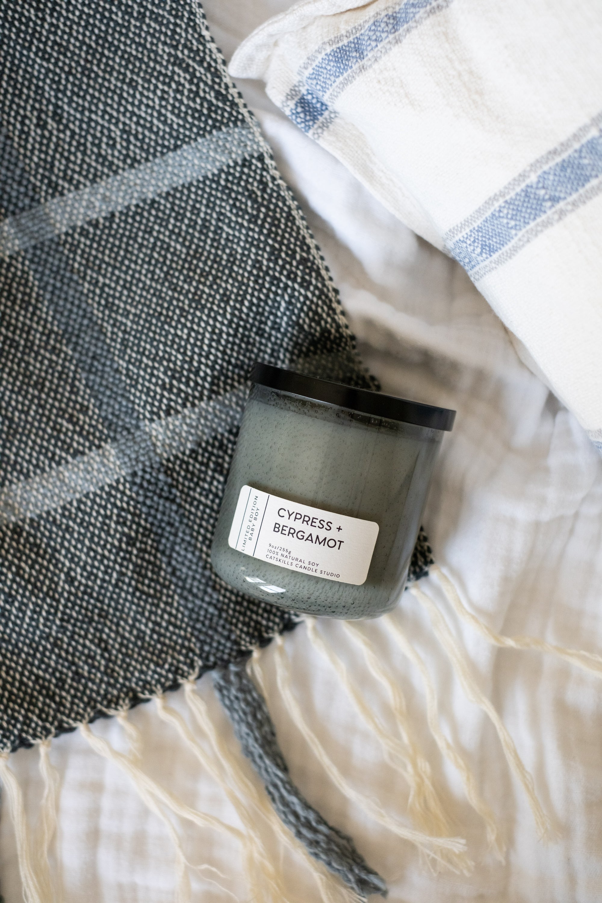 Cypress + Bergamot - Limited Edition Baby Boy Candle