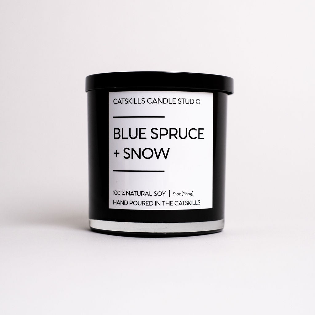 Blue Spruce + Snow