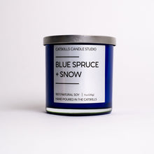 Load image into Gallery viewer, Blue Spruce + Snow - Special Edition Blue Jar
