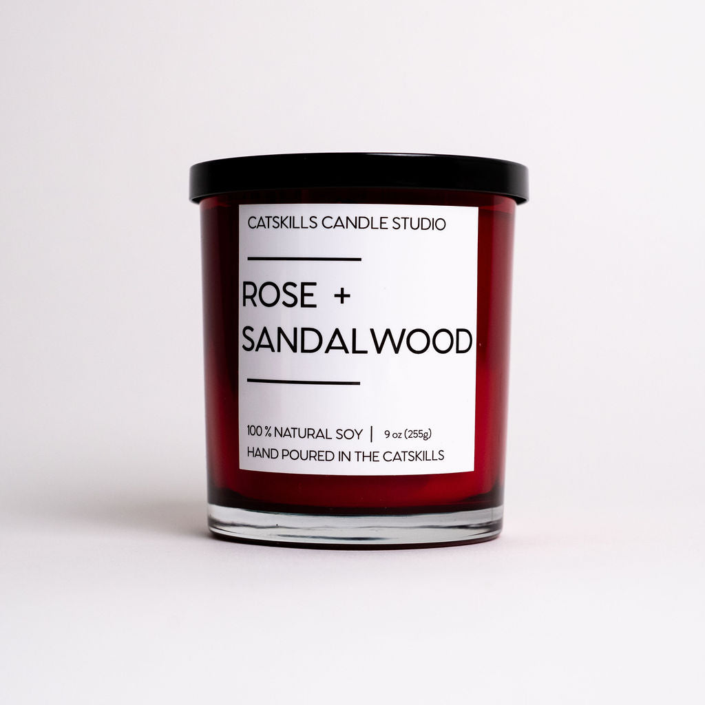 Rose + Sandalwood - Special Edition Valentines Day Red Jar