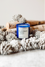 Load image into Gallery viewer, Blue Spruce + Snow - Special Edition Blue Jar
