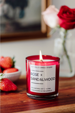 Load image into Gallery viewer, Rose + Sandalwood - Special Edition Valentines Day Red Jar
